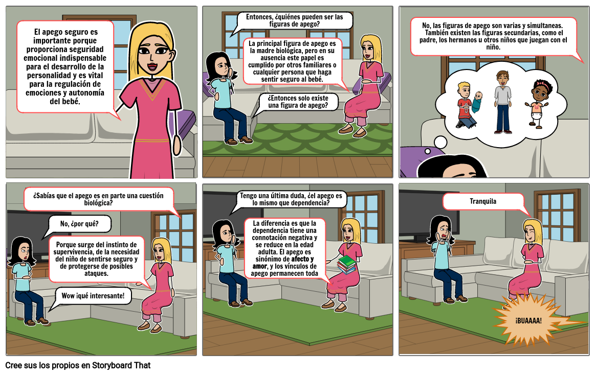 Apego y Dependencia en niños